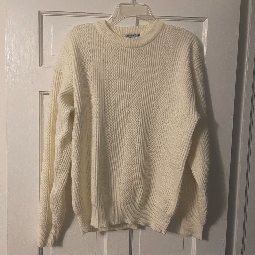 Cream sweater